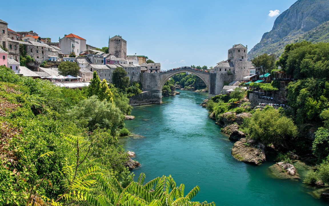 Puente de Mostar en Bosnia y Herzegovina
