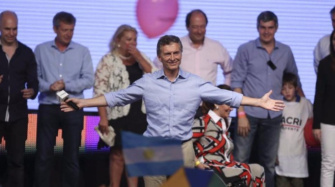Mauricio Macri será el nuevo presidente de Argentina.