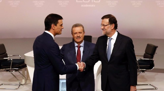 El de Rajoy y Sánchez fue un debate bronco.