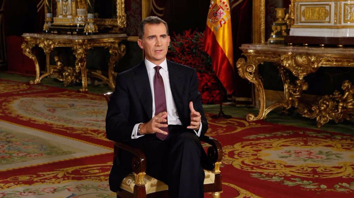 El Rey optó por el Palacio Real en lugar de La Zarzuela.