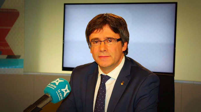 Carles Puigdemont, nuevo president de la Generalitat. 