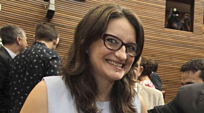 La vicepresidenta del Consell, Mónica Oltra.