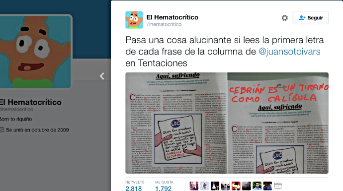 El mensaje oculto contra Cebrián en El País. 