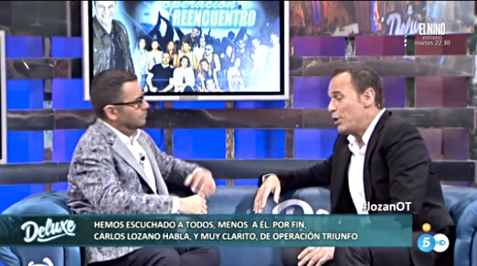 Un momento del programa de anoche en Telecinco.