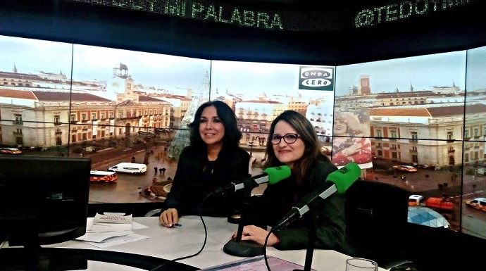 Isabel Gemio y Mónica Oltra, este sábado en Onda Cero.