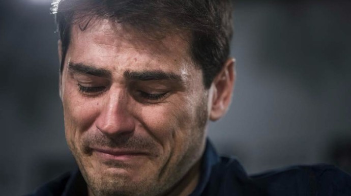 Iker Casillas está destrozado, la muerte de su abuelo le ha sobrecogido.