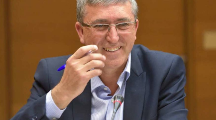 El consejero valenciano de Economía, Rafael Climent, de Compromís.