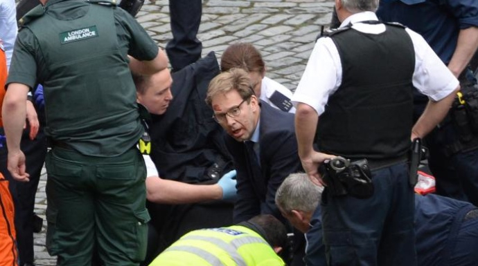Tobias Ellwood, el héroe del último atentado en Londres (Foto: The Times)