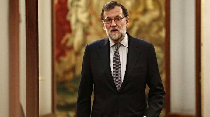 Mariano Rajoy, en Roma, este sábado.
