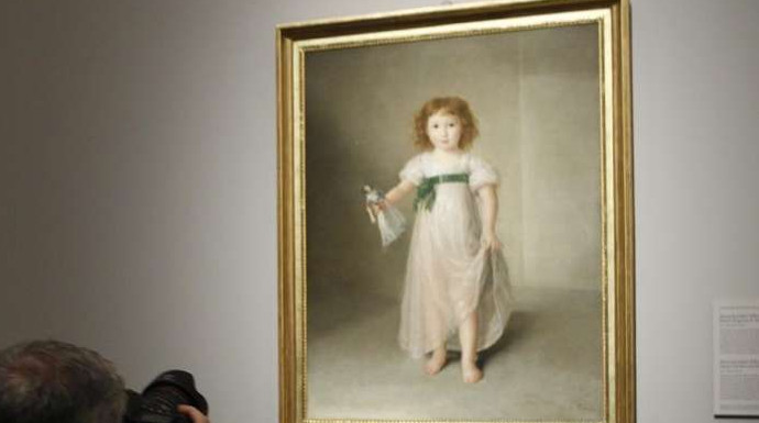 El delicado retrato de la pequeña Manuela Isidra Téllez-Girón, una de las obras más apreciadas de Agustín Esteve.