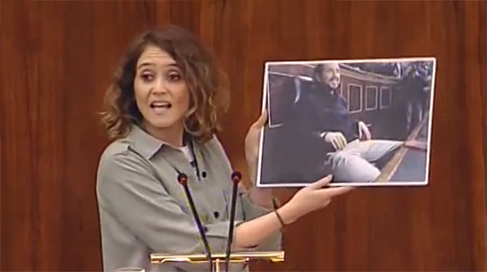 La diputada del PP en la Asamblea de Madrid Isabel Díaz Ayuso.