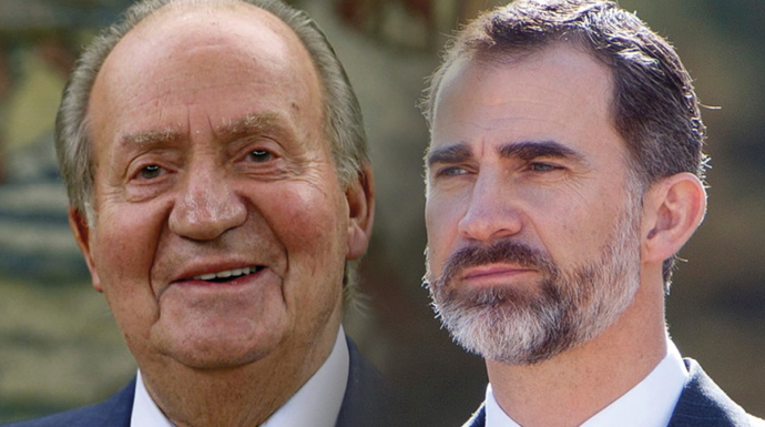 El Rey Juan Carlos y el Rey Felipe están más enfrentados que nunca