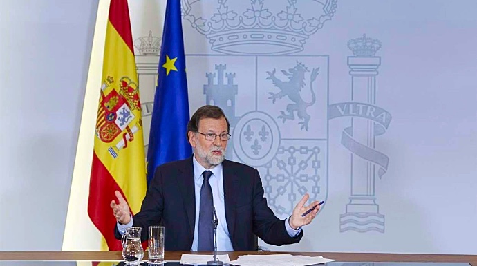 Mariano Rajoy, presidente del Gobierno, este viernes.
