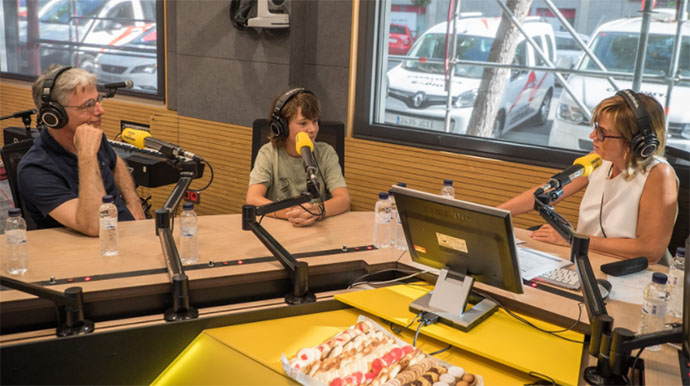 Gemma Nierga en su nueva casa, Catalunya Radio.