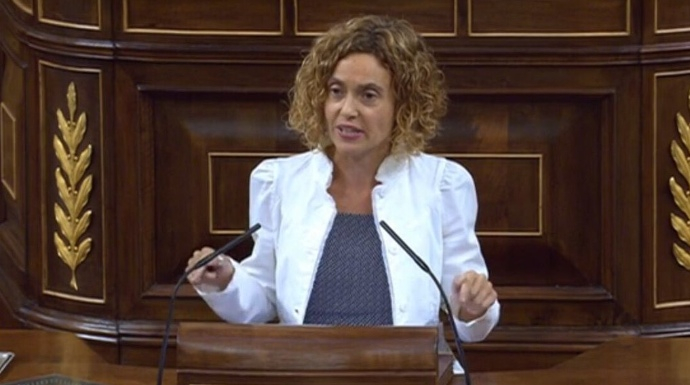 La diputada del PSC, Maritxell Batet, este martes en el Congreso.