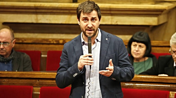 El conseller catalán de Sanidad, Toni Comín.