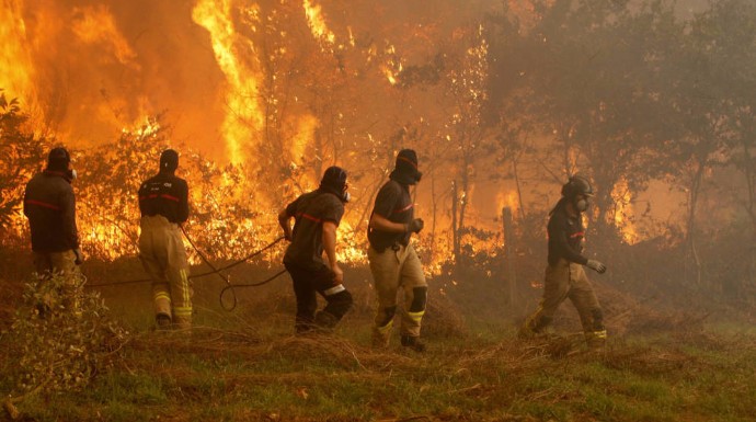 La Xunta de Galicia no tiene dudas de que los incendios están siendo provocados.