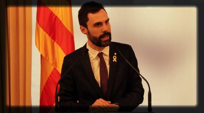 Roger Torrent, presidente del Parlamento de Cataluña por ERC