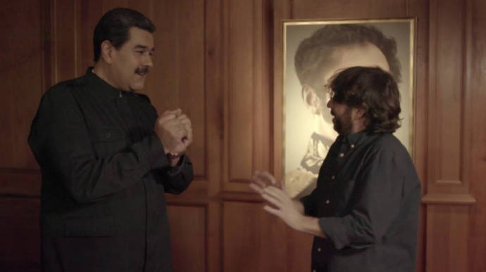 Maduro y Évole, en su primer encuentro hace unos meses