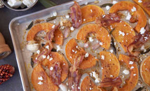¡Receta!: Calabaza asada con tocino, manjar de otoño