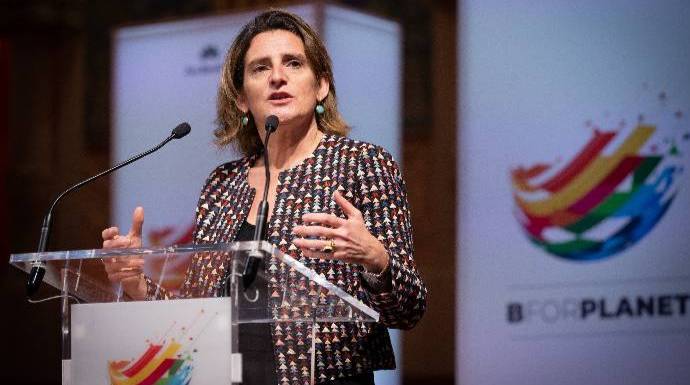 La vicepresidenta cuarta de Sánchez, Teresa Ribera.