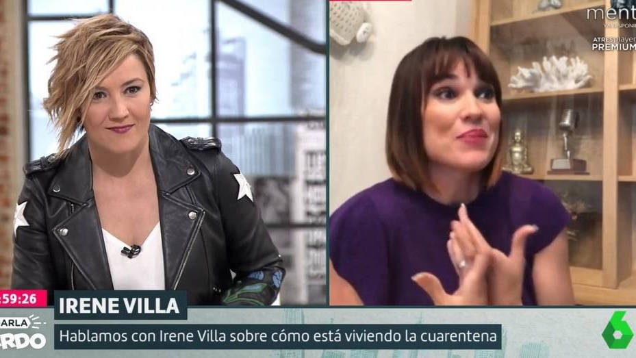 Cristina Pardo e Irene Villa en "Liarla Pardo" en La Sexta