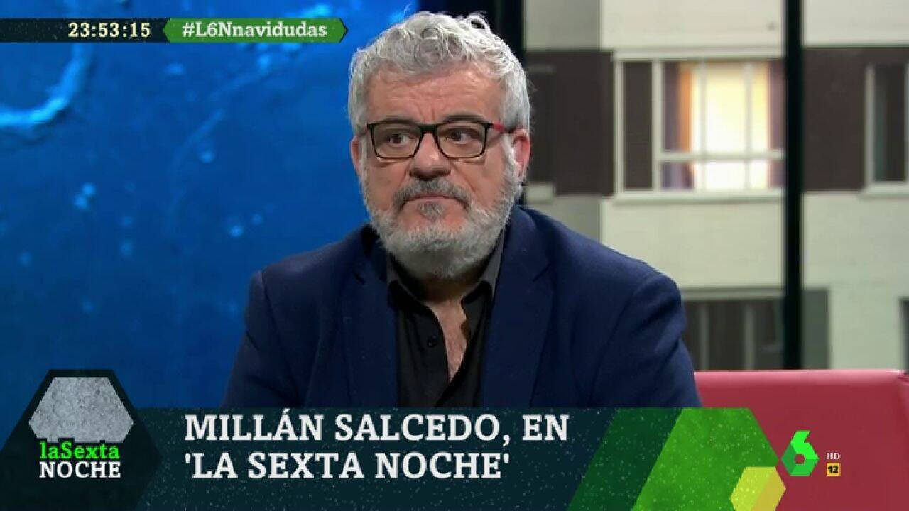 Millán Salcedo, en La Sexta Noche