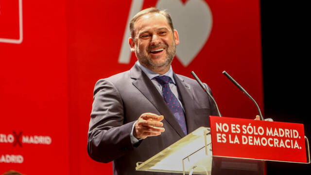 El ministro y secretario de organización del PSOE, el torrentino José Luis Ábalos.