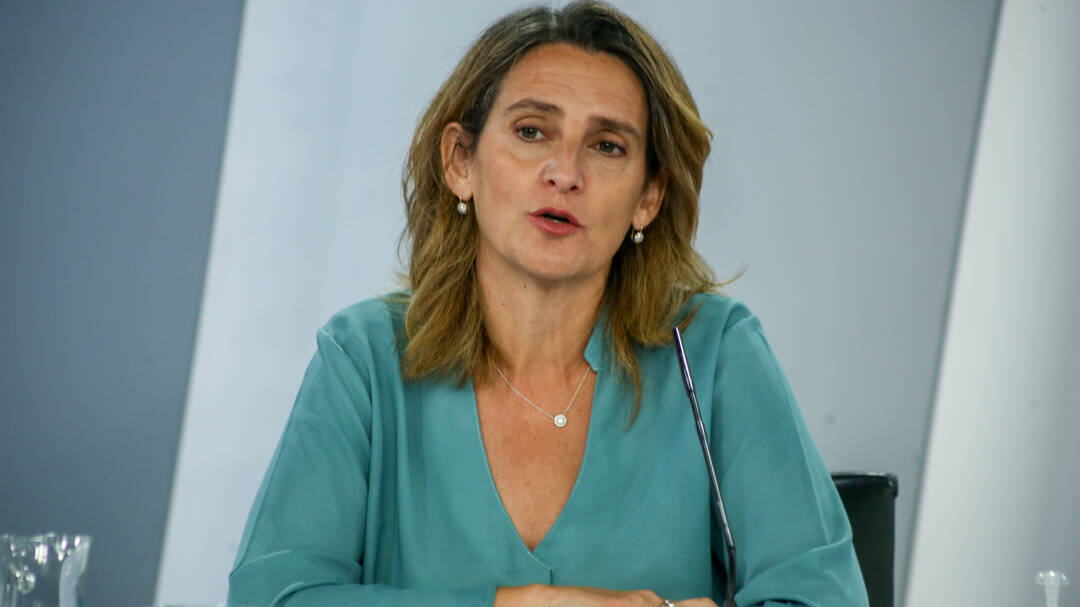 La  vicepresidenta, Teresa Ribera