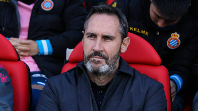 Vicente Moreno, entrenador del Espanyol