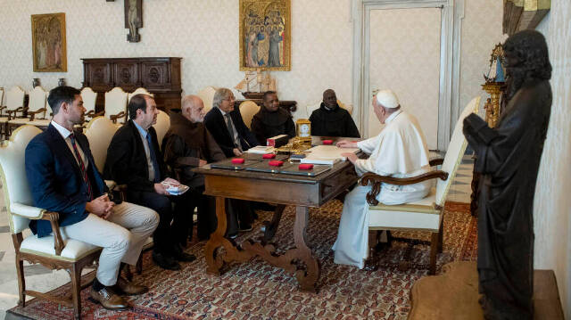 El Papa Francisco ha recibido en audiencia privada a la expedición del proyecto Agricolae Mundi