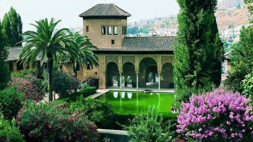 Jardines de la Alhambra, Granada.