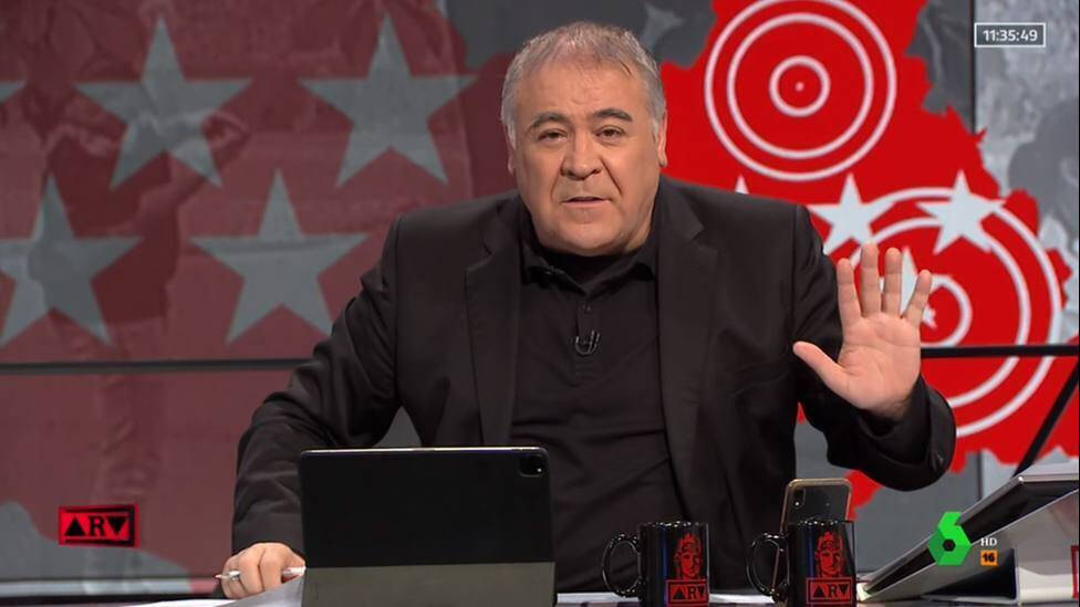 El presentador de Al Rojo Vivo, Antonio García Ferreras.