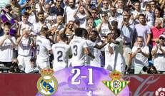Real Madrid 2 - Betis 1: Tchouameni cae de pie