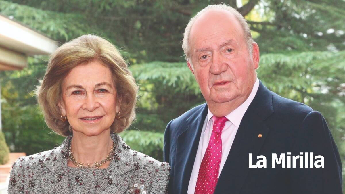 El Rey Juan Carlos y la Reina Sofía, en 2018