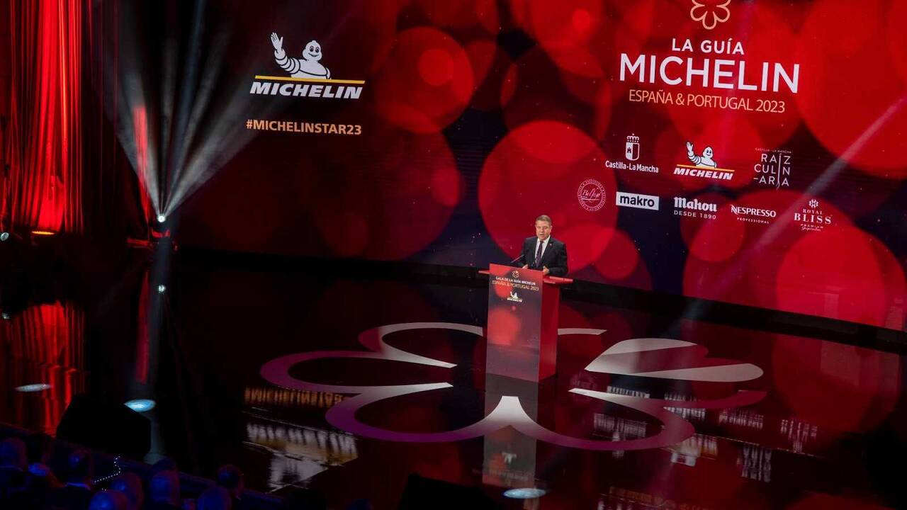 Emiliano GArcía Page Gala Michelin