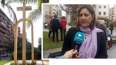 La consellera da dos semanas a Alicante para eliminar la Cruz de los Caídos