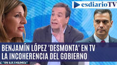 Benjamín López desmonta en Telemadrid la jaula de grillos del Gobierno: “Es un manicomio