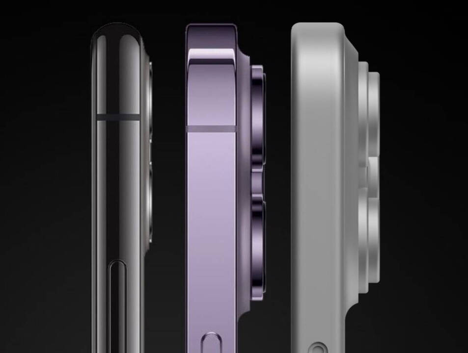 Filtración de un renderizado que muestra el grosor del iPhone 15 Pro