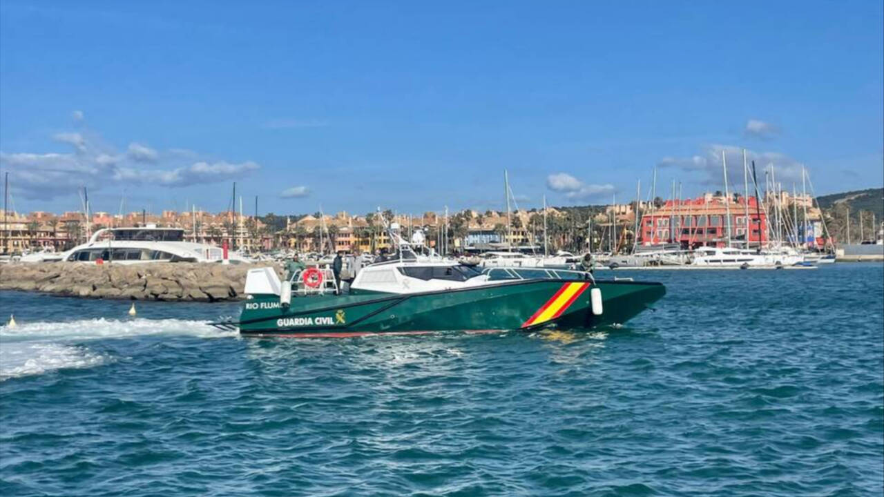 La nueva patrullera de la Guardia Civil de Algeciras,  Río Flumen , la más veloz del mundo.