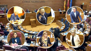 Los diputados  más currantes de Las Cortes Valencianas