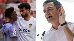 Pedro Sánchez se pronuncia sobre lo ocurrido en Mestalla: 