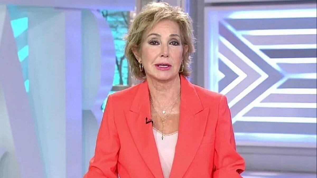 Ana Rosa Quintana, en su programa en Telecinco. 