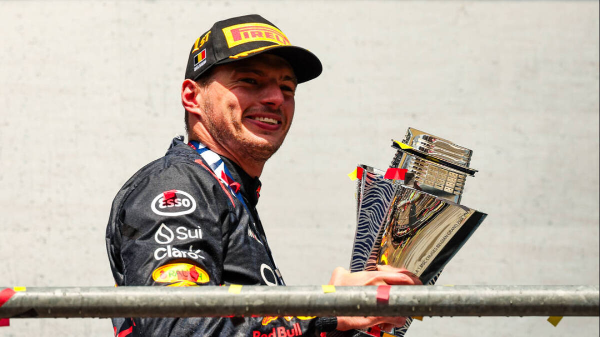 Max Verstappen consigue el GP de Bélgica.