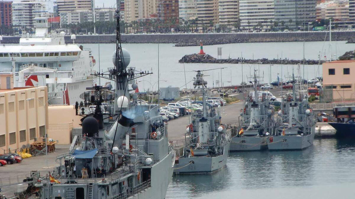 Base naval de la Armada en Rota (Cádiz).