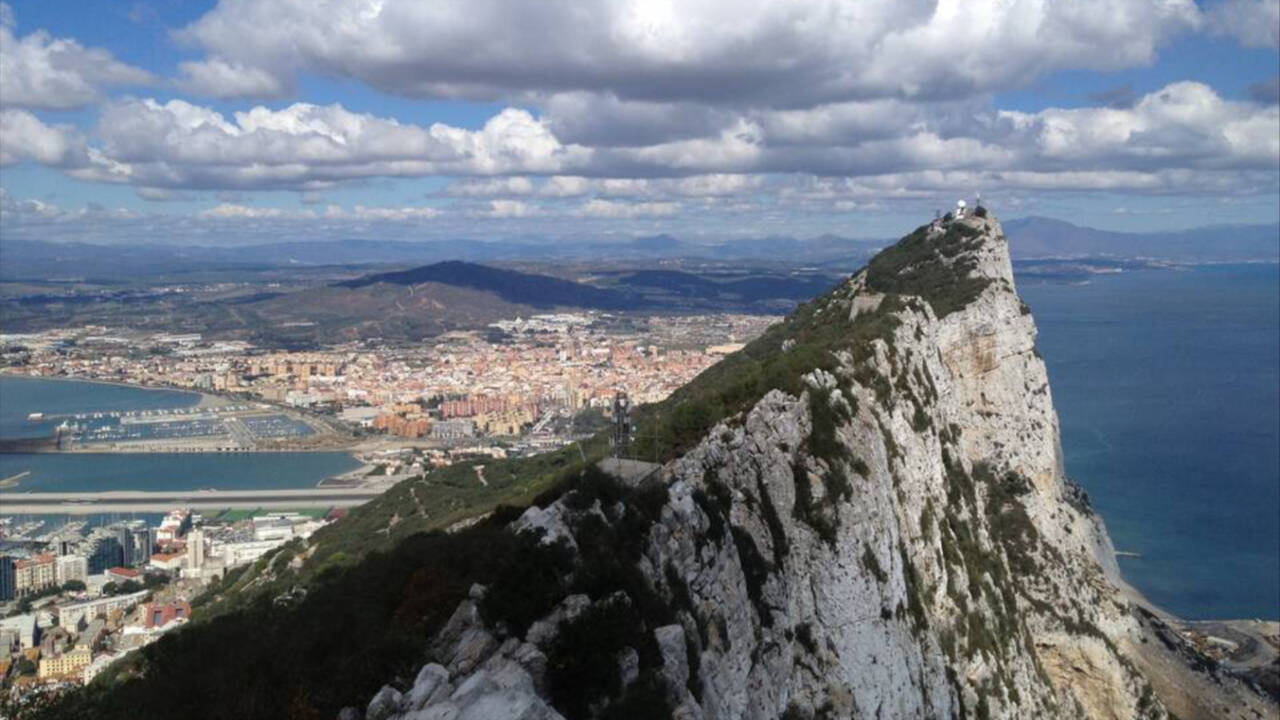 Imagen del Peñón de Gibraltar.