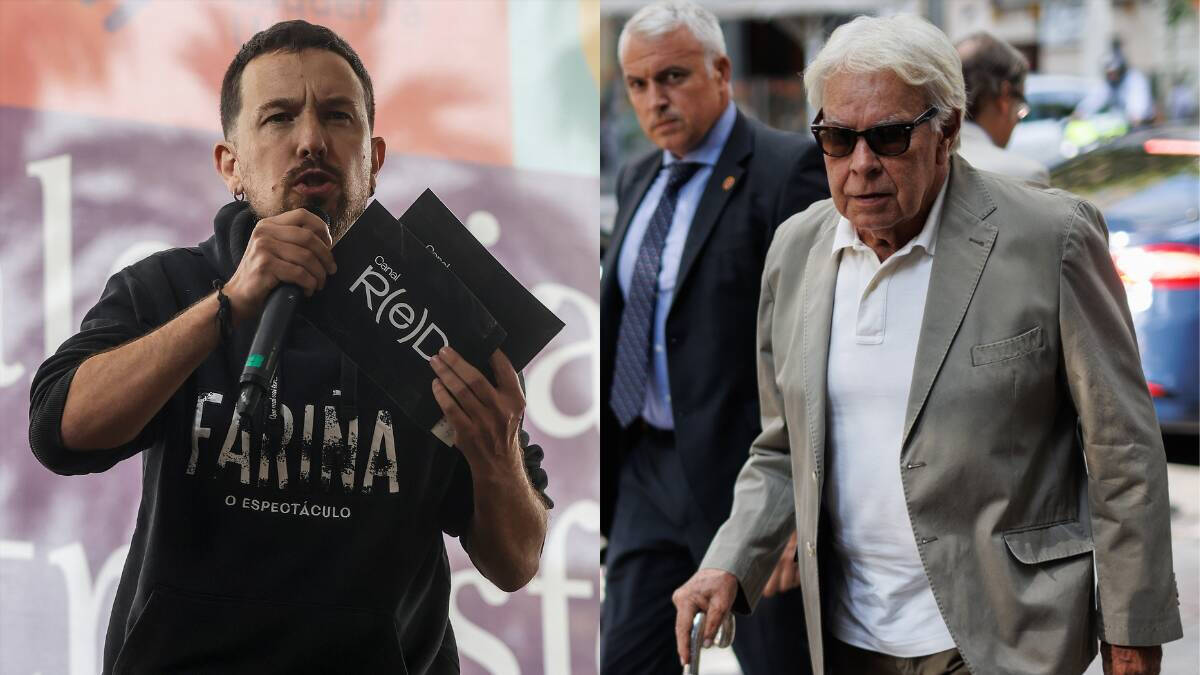Pablo Iglesias carga contra Felipe González por criticar la amnistía: le llama terrorista y gran amnistiado