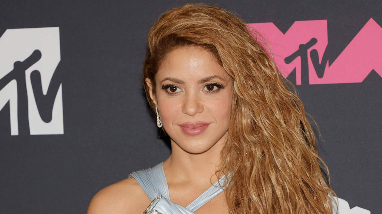 Shakira, en los premios MTV.
