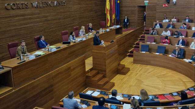 Laxa sesión de control a Carlos Mazón con el PP acaparando el hueco de Cs y Podemos
