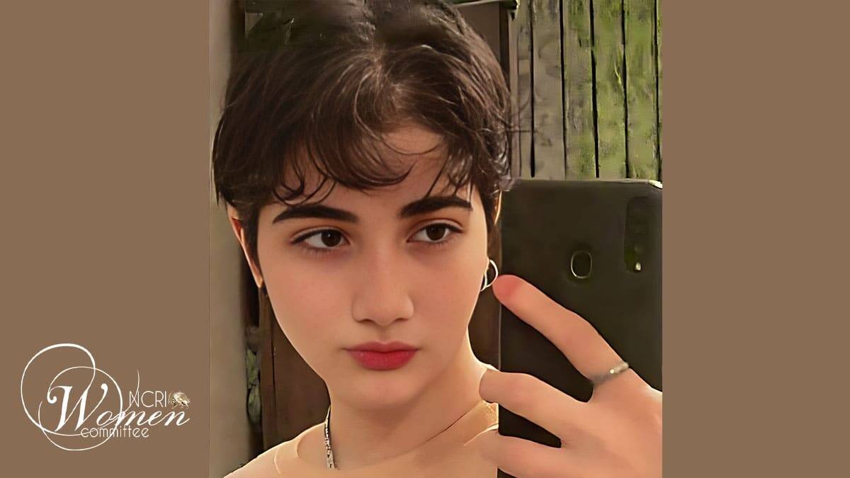 La joven iraní Armita Geravand. | NCRI

